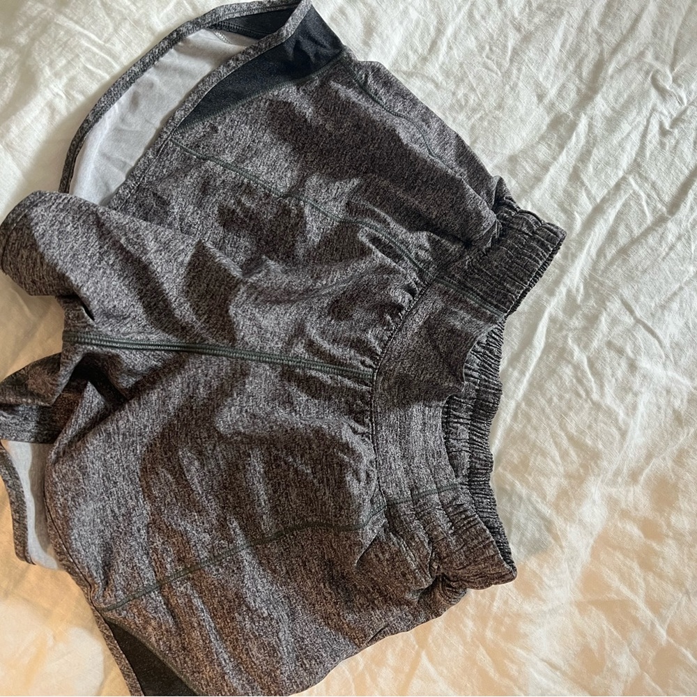 Gray LuLulemon athletic shorts